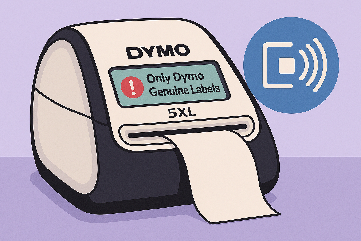 Σφάλμα Dymo 550 / 5XL «Only Dymo Genuine Labels» – Λύση