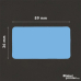 Seiko SLP-SRL compatible labels blue, 101 x 54mm, 220 labels