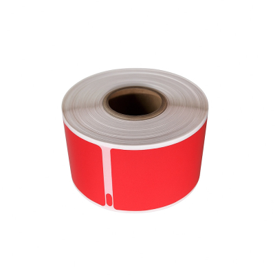 Dymo 99010 red compatible labels