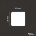 Dymo 30332 (S0929120) compatible labels, 25 x 25mm, 750 labels