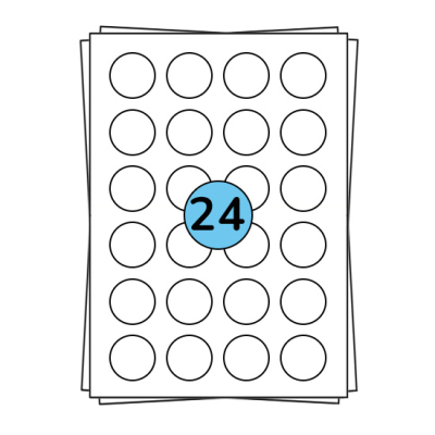 A4 sticker sheets