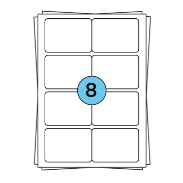 A4 sticker sheets